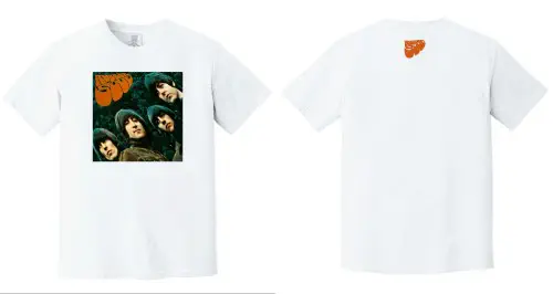 BEATLES / ビートルズ / RUBBER SOUL COVER S/S TEE WHITE XL