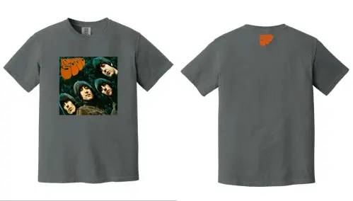 BEATLES / ビートルズ / RUBBER SOUL COVER S/S TEE BLACK XL