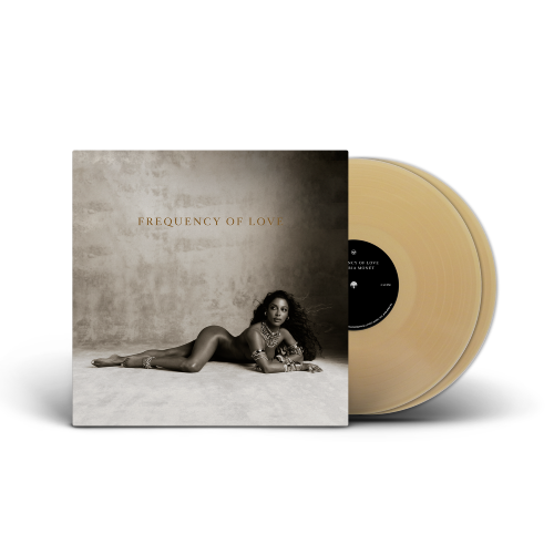 VICTORIA MONET / FREQUENCY OF LOVE (2LP) (TRANSLUCENT TAN VINYL)