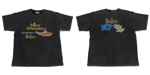 BEATLES / ビートルズ / THE BEATLES YELLOW SUB MARINE T-SHIRT (26B-96338 / BLACK / M)