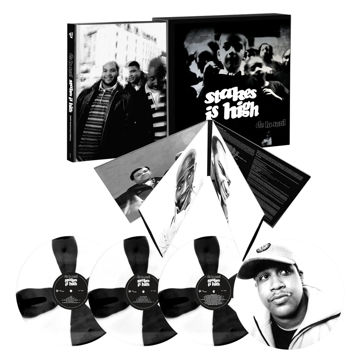 DE LA SOUL / STAKES IS HIGH (30TH ANNIVERSARY EDITON) (4LP)