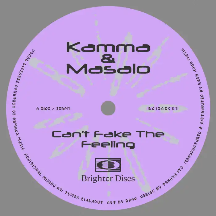 KAMMA & MASALO / カンマ&マサロ / CAN'T FAKE THE FEELING