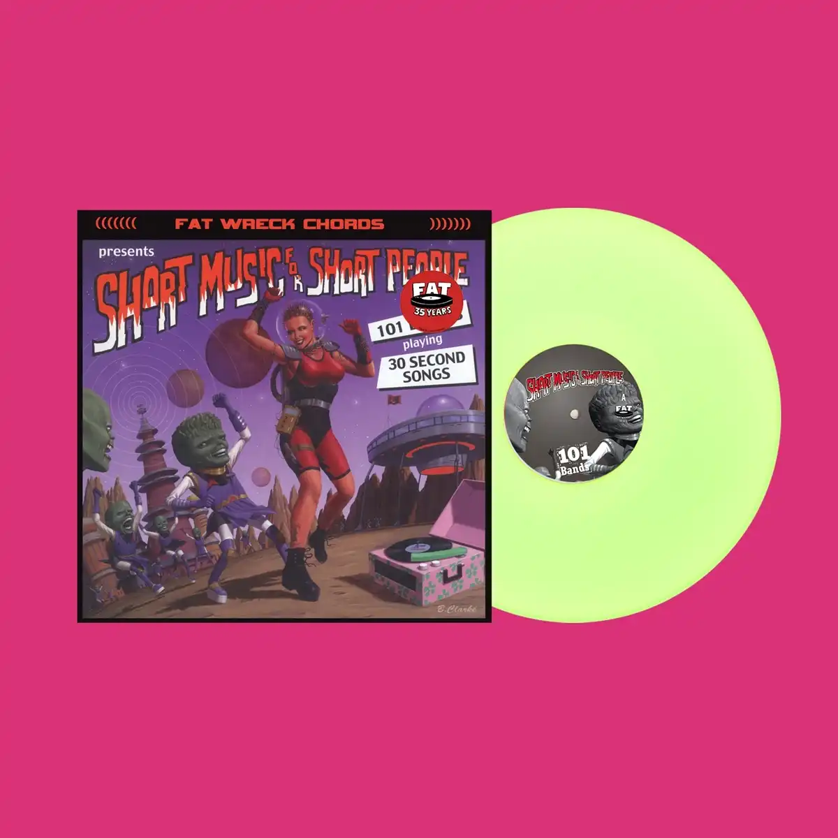 V.A. (FAT WRECK CHORDS) / SHORT MUSIC FOR SHORT PEOPLE (LP)