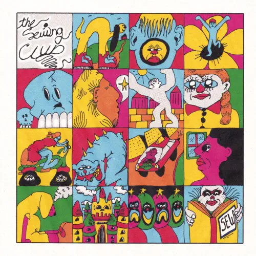 SEWING CLUB / SEW (LP, COKE BOTTLE CLEAR VINYL)