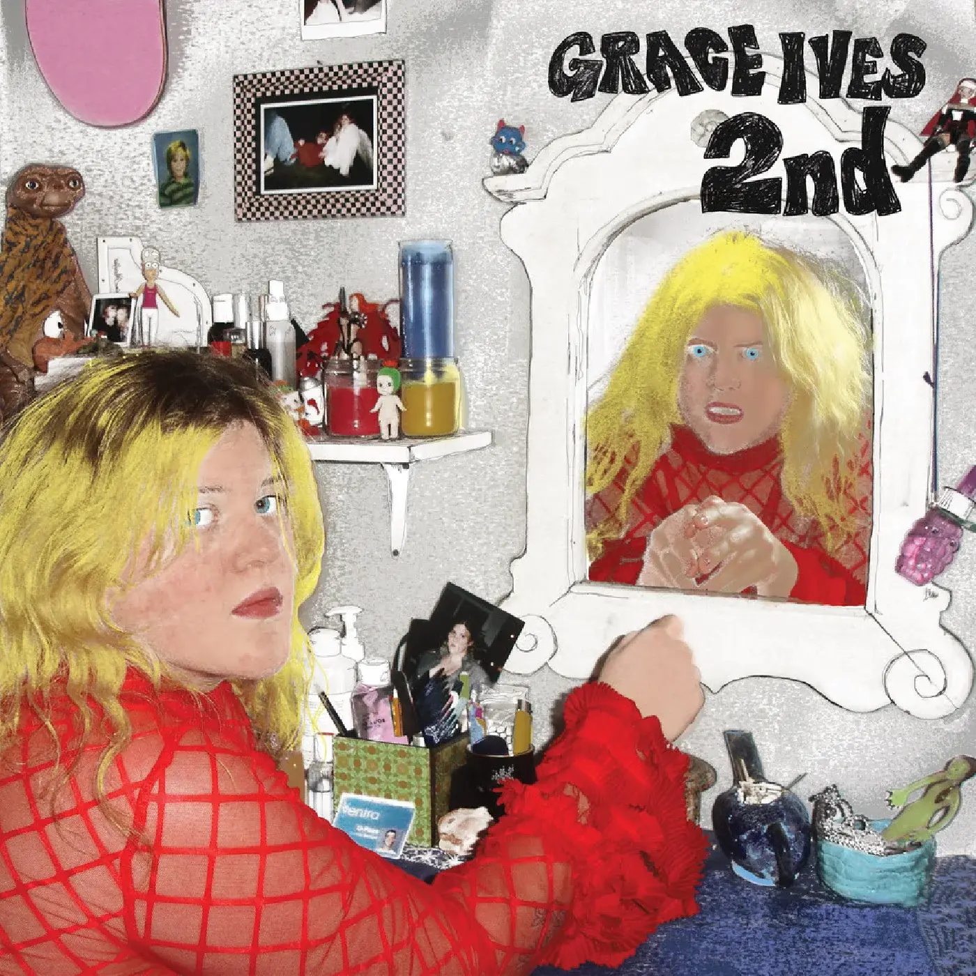 GRACE IVES / 2ND (LP, YELLOW VINYL)