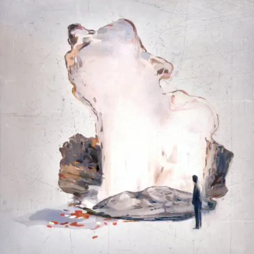 NOW IT'S OVERHEAD / FALL BACK OPEN (LP, ECOMIX VINYL)