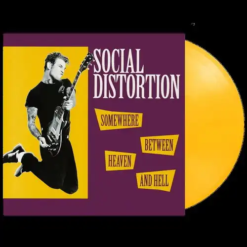 SOCIAL DISTORTION / ソーシャル・ディストーション / サムホエア・ビトウィーン･ヘヴン･アンド･ヘル (LP/180G重量盤/イエロー・ヴァイナル) / SOMEWHERE BETWEEN HEAVEN AND HELL