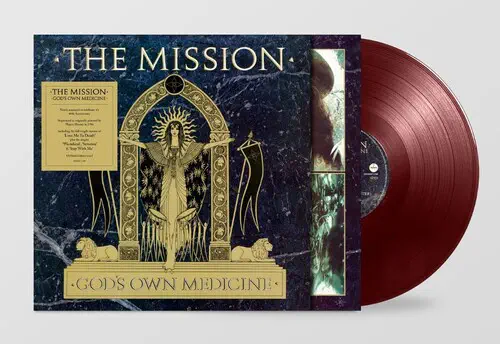 MISSION / ミッション / GOD'S OWN MEDICINE (OXBLOOD RED COLOUR VINYL)