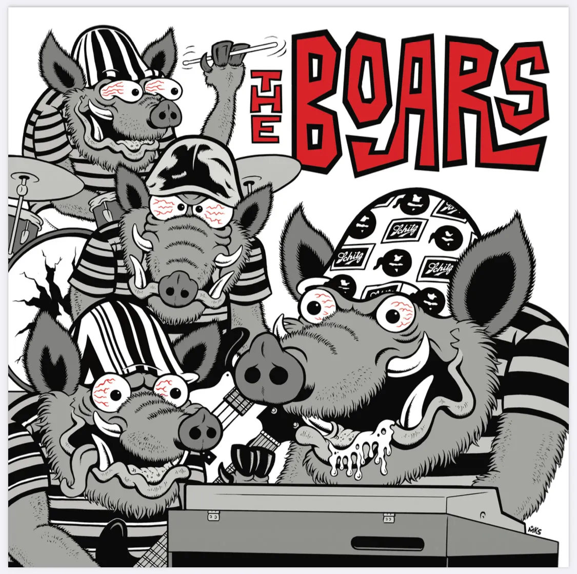 BOARS / WORTH YER WHILE (7")