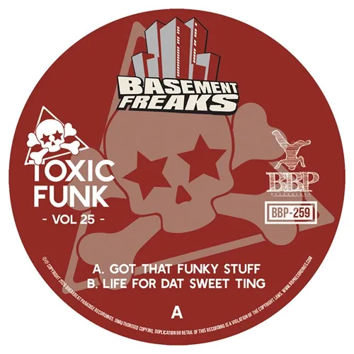 BASEMENT FREAKS / TOXIC FUNK VOL.25 (7")