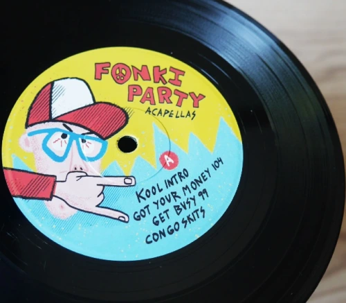 FONKI PARTY ACAPPELLAS / FONKI PARTY ACAPPELLAS (DJ TOOLS ACAPPELLA AND SCRATCH) (7INCH)