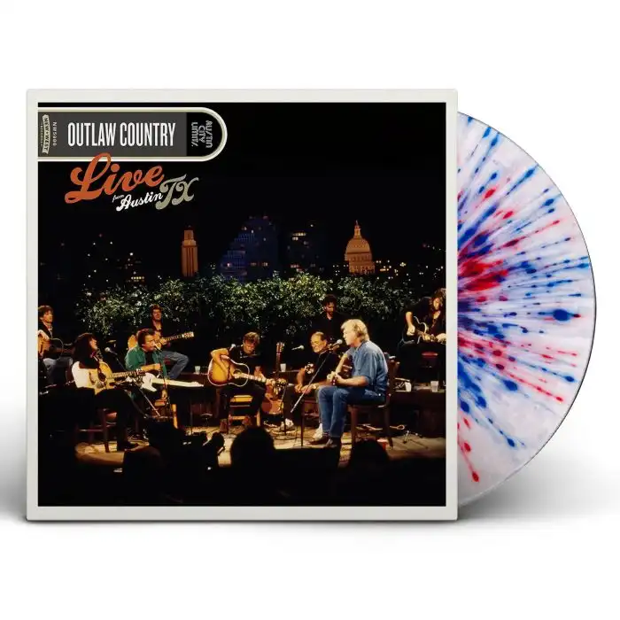OUTLAW COUNTRY / アウトロー・カントリー / LIVE FROM AUSTIN, TX (SPLATTER LP)