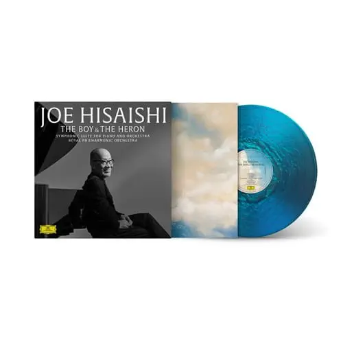 JOE HISAISHI / 久石譲 / JOE HISAISHI:SYMPHONIC SUITE THE BOY AND THE HERON FOR PIANO AND ORCHESTRA (BLUE LP)