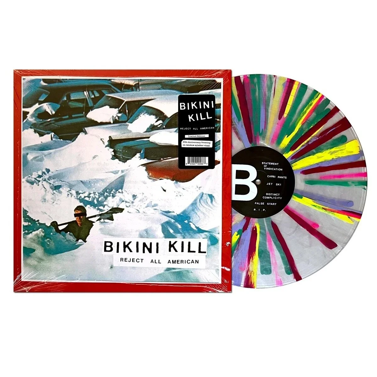 BIKINI KILL / ビキニ・キル / REJECT ALL AMERICAN - 30TH ANNIVERSARY EDITION (LP/COLOR VINYL)