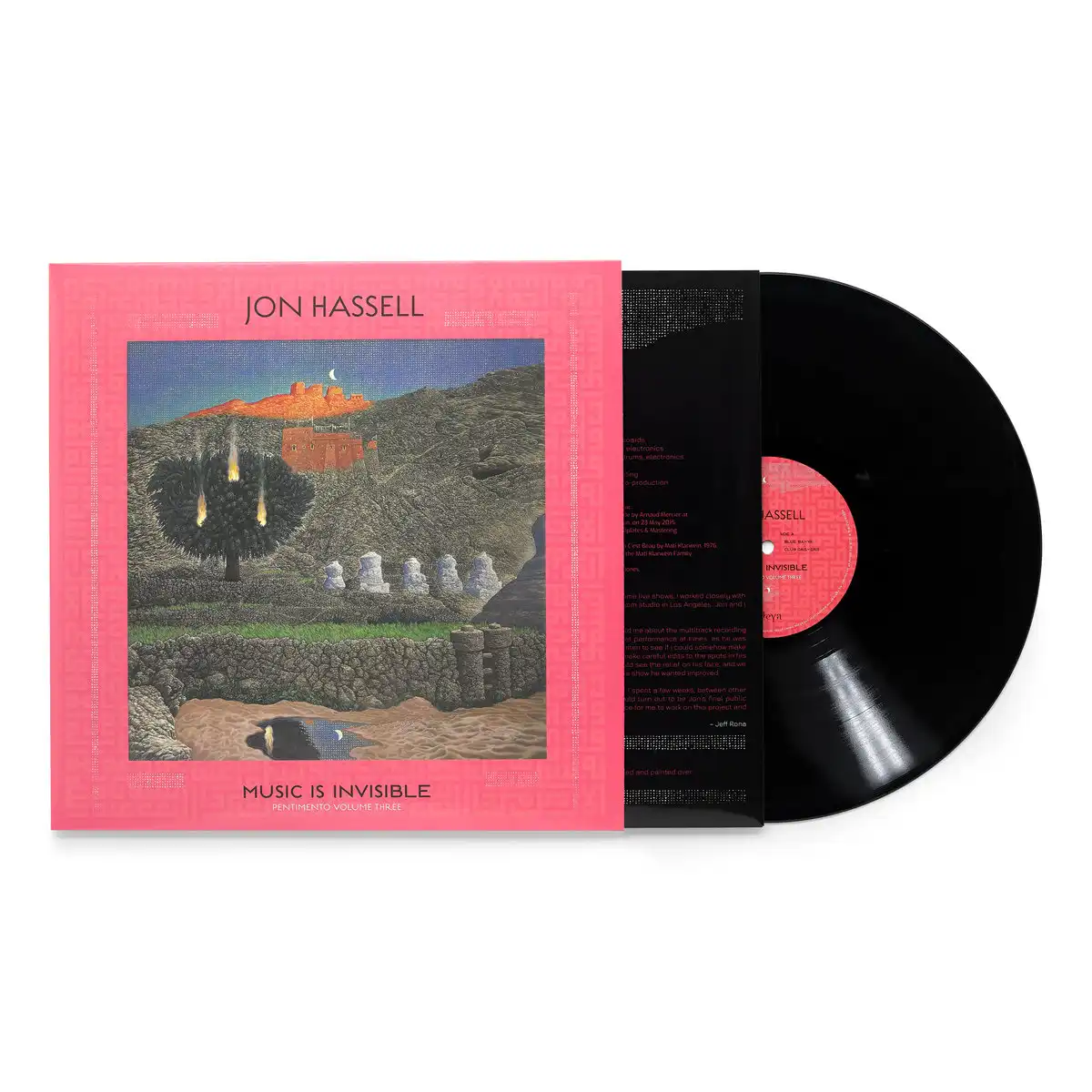 JON HASSELL / ジョン・ハッセル / MUSIC IS INVISIBLE (PENTIMENTO VOLUME THREE) [LP - 数量限定／日本語帯付き／解説書封入] / MUSIC IS INVISIBLE (PENTIMENTO VOLUME THREE)