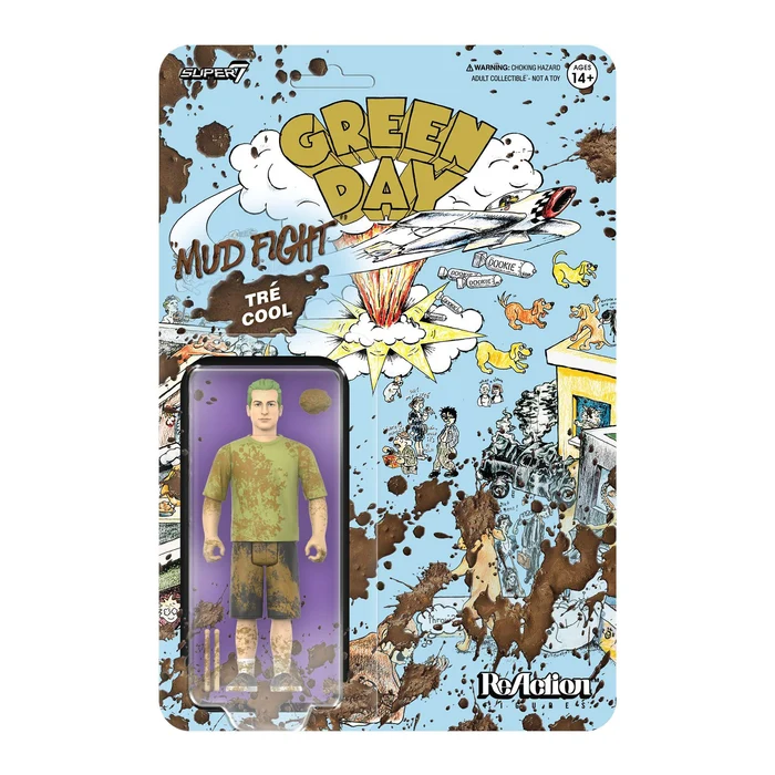 GREEN DAY / グリーン・デイ / GREEN DAY TRE COOL REACTION FIGURES WAVE 1 : MUD FIGHT