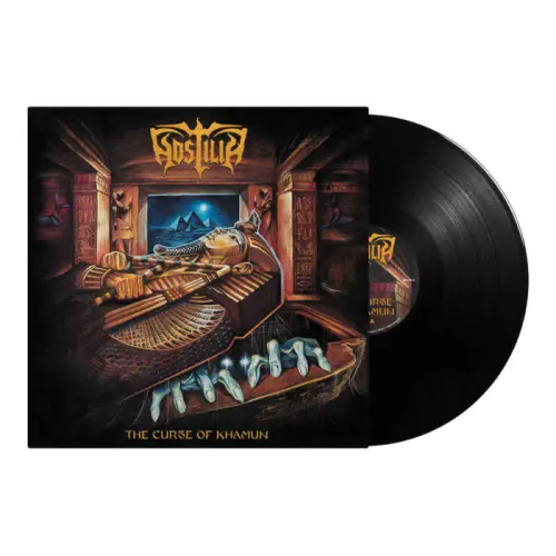 HOSTILIA / THE CURSE OF KHAMUN (BLACK LP)