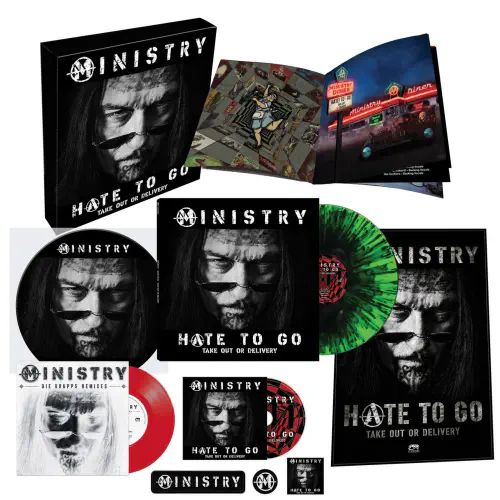 MINISTRY / ミニストリー / HATE TO GO - TAKE OUT OR DELIVERY (DELUXE BOX EDITION 1)