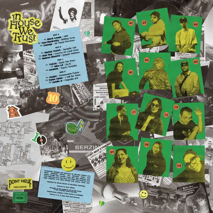 V.A. (PONT NEUF) / PONT NEUF 10 YEARS - IN HOUSE WE TRUST LP- 2X12"LP