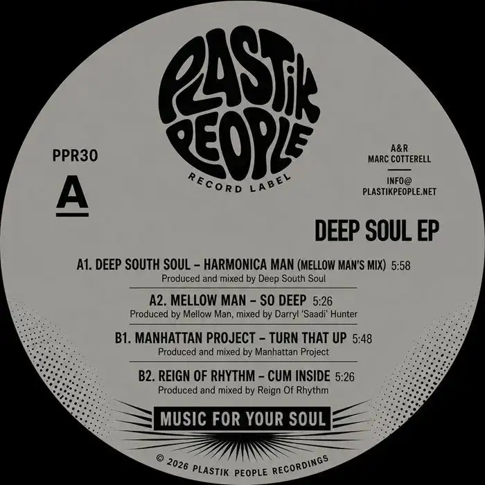 V.A. (PLASTIK PEOPLE) / DEEP SOUL EP (12")