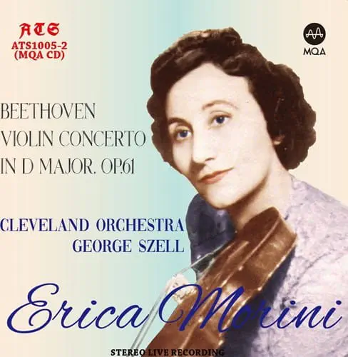 ERICA MORINI / エリカ・モリーニ / BEETHOVEN:VIOLIN CONCERTO (MQACD)