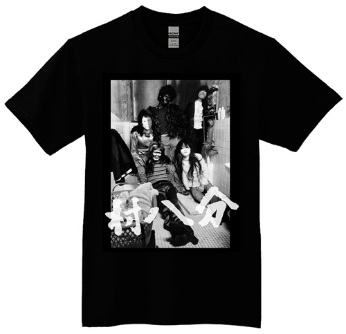 村八分 / ブラックM / 村八分 T-SHIRT TYPE-E 村八分ポートレイト