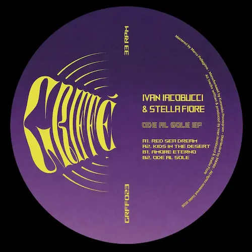 IVAN IACOBUCCI AND STELLA FIORE / ODE AL SOLE EP