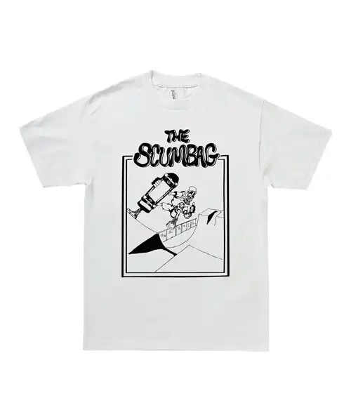 SCUMBAG / XL/WHITE/"FS FINGER FLIP BONELESS"T-SHIRTS