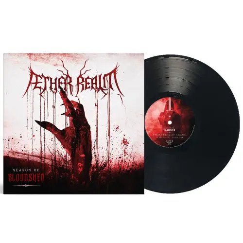 AETHER REALM / SEASON OF BLOODSHED (BLACK LP)