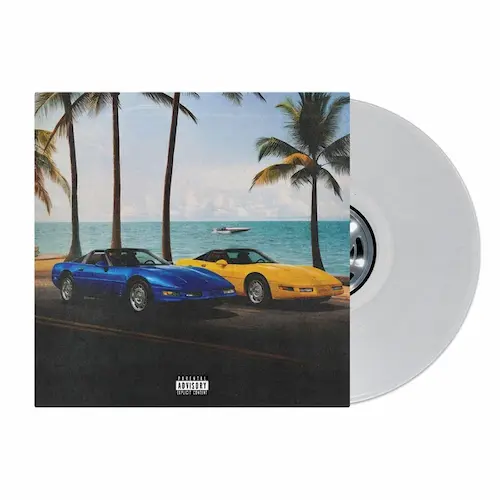 CURREN$Y,WIZ KHALIFA & HARRY FRAUD / ROOFLESS RECORDS FOR DROP TOPS (LP) (METALLIC CLEAR COLORED VINYL)