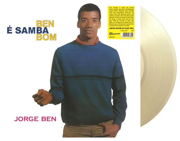 JORGE BEN / ジョルジ・ベン / BEN E SAMBA BOM (CLEAR VINYL)
