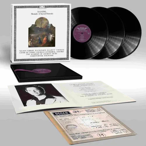 CHRISTOPHER HOGWOOD / クリストファー・ホグウッド / HANDEL:MESSIAH (LP)