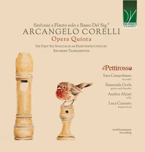 IL PETTIROSSO / イル・ペッティロッソ / CORELLI:OPERA QUINTA - THE FIRST SIX SONATAS IN AN 18-CENTURY TRANSCRIPTION