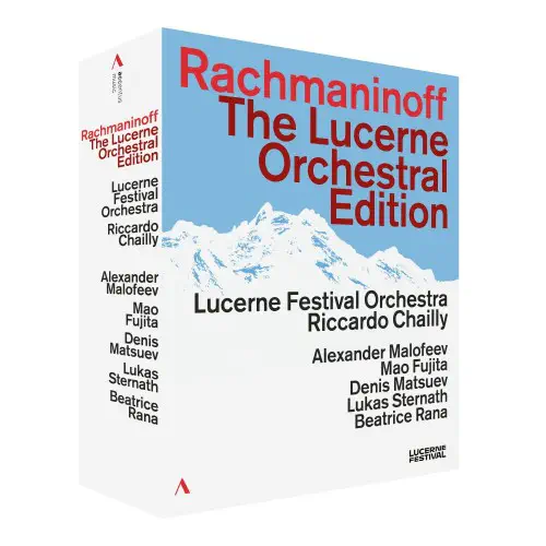 LUCERNE FESTIVAL ORCHESTRA / ルツェルン祝祭管弦楽団 / RACHMANINOFF THE LUCERNE ORCHESTRAL EDITION (5BD)