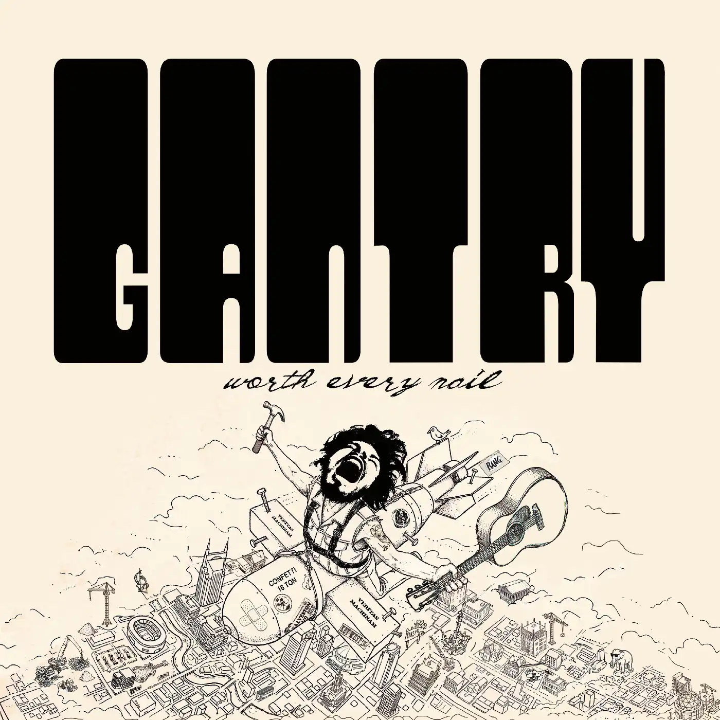 CHRIS GANTRY / クリス・ガントリー / WORTH EVERY NAIL (CD)
