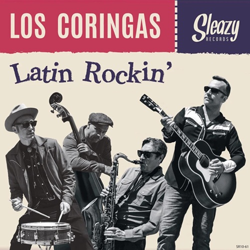 LOS CORINGAS / LATIN ROCKIN (10")