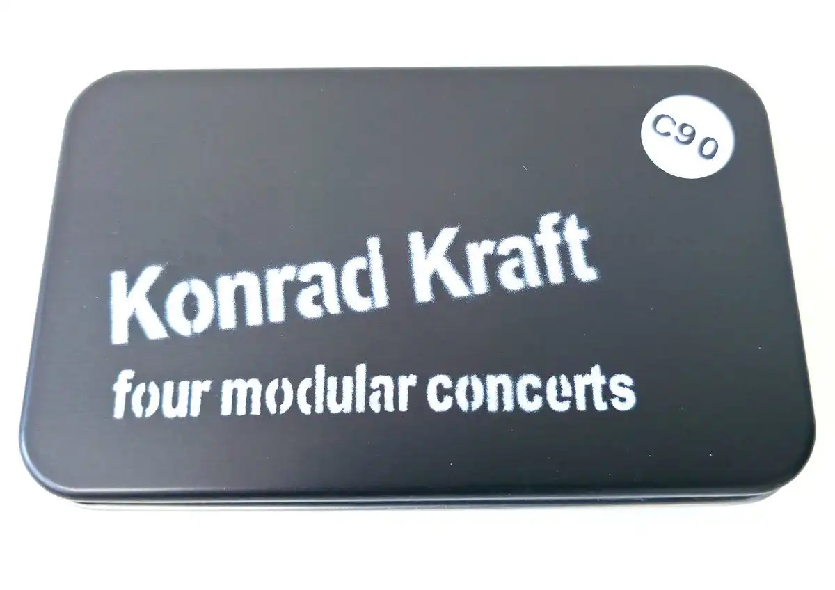 KONRAD KRAFT / FOUR MODULAR CONCERTS [CASSETTE TAPE BOX]