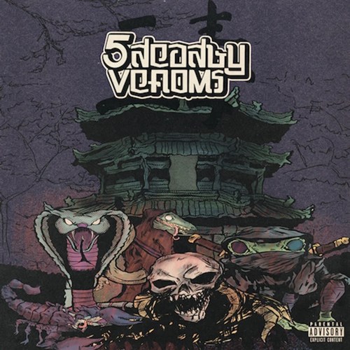 DA$H x V DON / '5 DEADLY VENOMS (LP) (PURPLE VINYL)