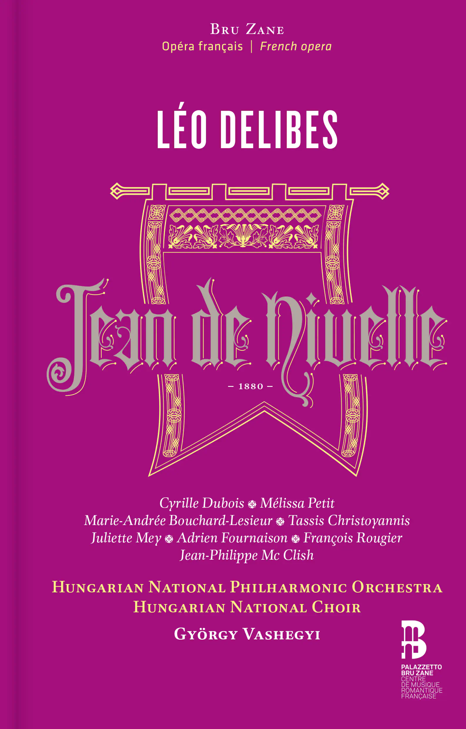 GYORGY VASHEGYI / ジェルジ・ヴァシェジ / DELIBES:JEAN DE NIVELLE