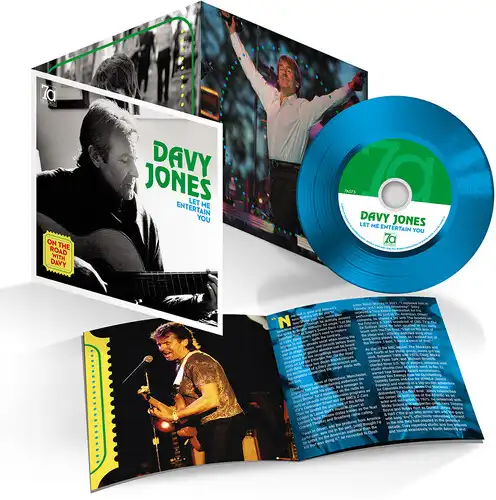 DAVY JONES モンキーズのデイビー・ジョーンズ 多くが未発表の1979-2003年ライヴ・コレクションCD!