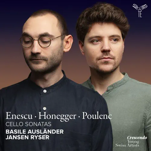 BASILE AUSLAENDER / バジル・アウスレンダー / CELLO SONATAS - ENESCU / HONEGGER / POULENC