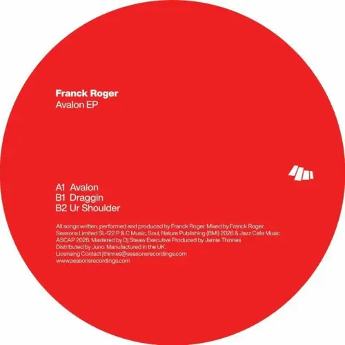 FRANCK ROGER / フランク・ロジャー / AVALON EP