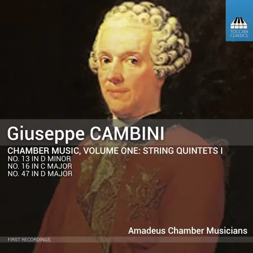 AMADEUS CHAMBER MUSICIANS / アマデウス・チェンバー・ミュージシャンズ / CAMBINI:CHAMBER MUSIC VOL.1 - STRING QUINTETS 1