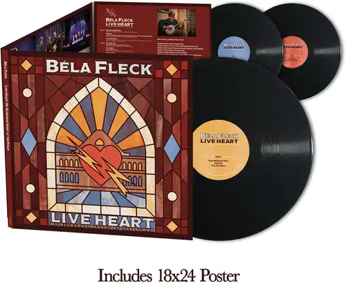 BELA FLECK / ベラ・フレック / LIVE HEART: MY BLUEGRASS HEART AT THE RYMAN (3LP)