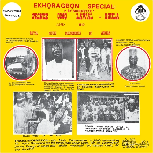 PRINCE OMO LAWAL-OSULA / プリンス・オモ・ラワル-オスラ / ORU YE YE YE