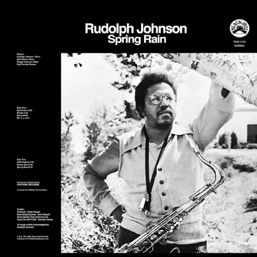 RUDOLPH JOHNSON / ルドルフ・ジョンソン / SPRING RAIN (LIMITED BLUE WITH BLACK SWIRL VINYL EDITION)