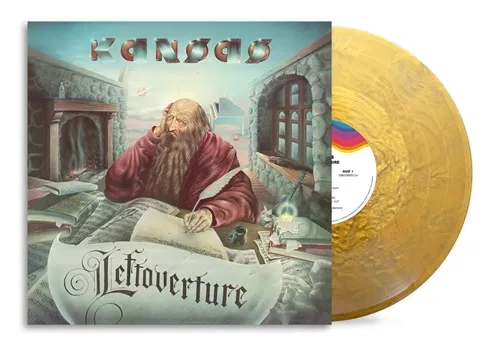 KANSAS / カンサス / LEFTOVERTURE: LIMITED GOLD COLOR VINYL