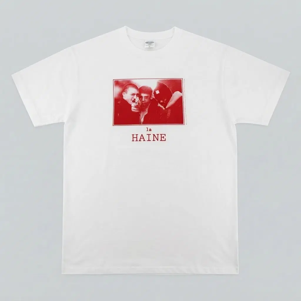 MATHIEU KASSOVITZ / マチュー・カソヴィッツ / LA HAINE Tee Red XL / 憎しみ4K Red(XL)前売券付
