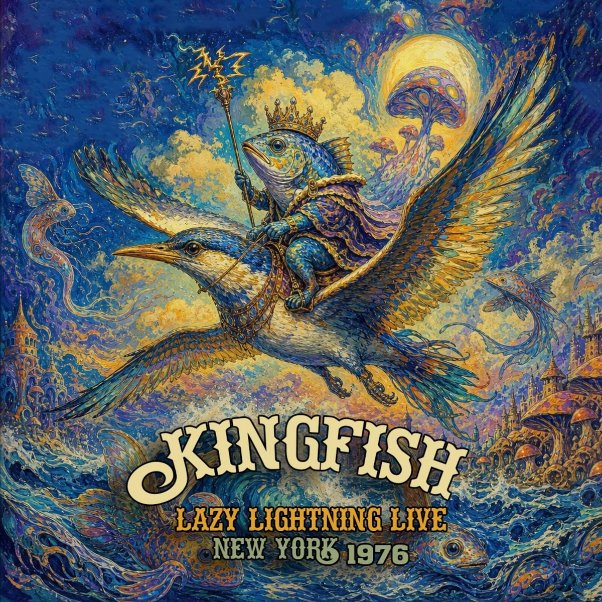 KINGFISH / キングフィッシュ / LAZY LIGHTNING LIVE/NEW YORK 1976 (CD)