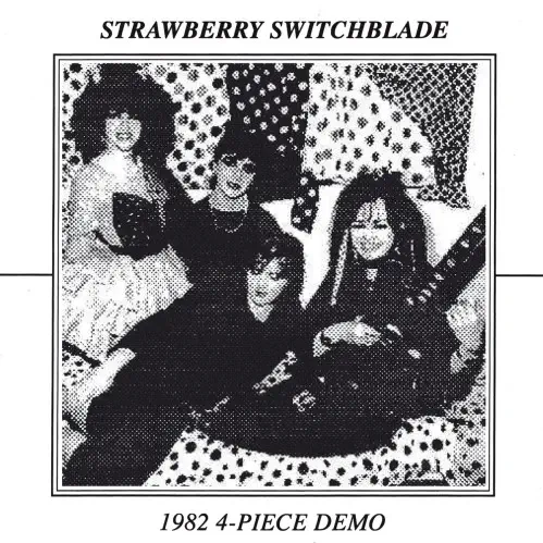 STRAWBERRY SWITCHBLADE / ストロベリー・スウィッチブレイド / 1982 4 PIECE DEMO (7" 2026 TRANSP GREEN VINY RE)